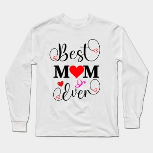 “Mom The Heartbeat of Our Home” Long Sleeve T-Shirt